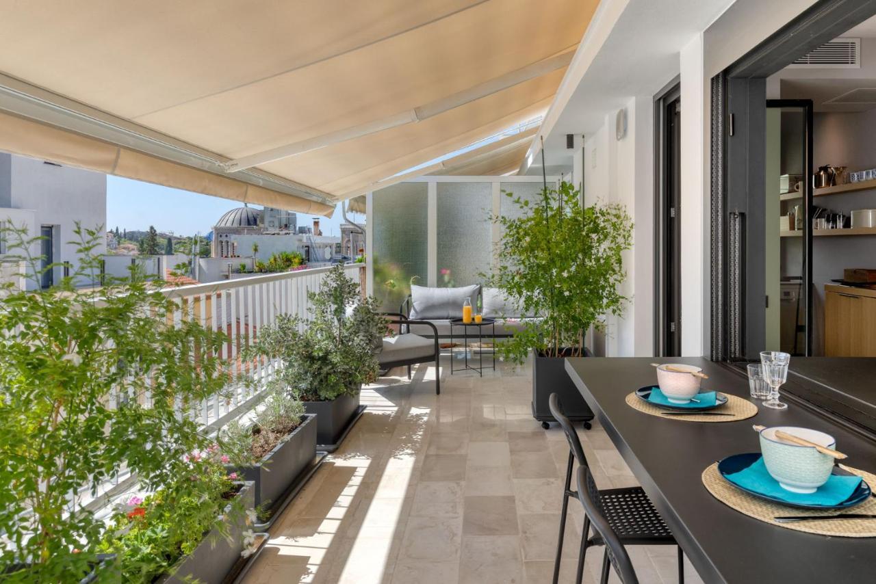 Central Athens Penthouse Exteriör bild