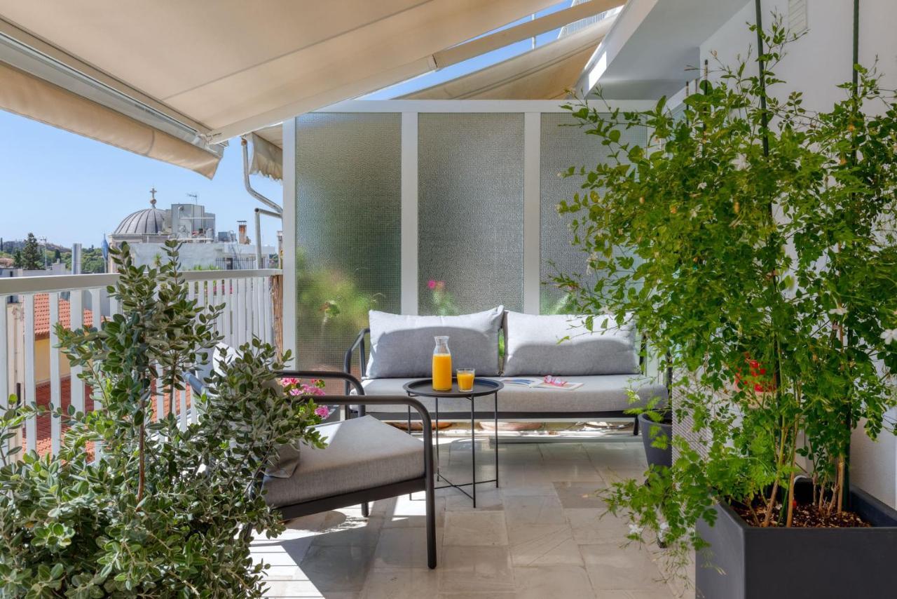 Central Athens Penthouse Exteriör bild